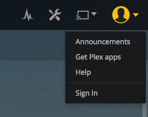 plex account sign in