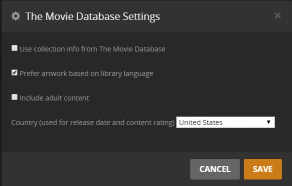 plex media server download metadata windows