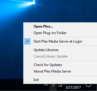 open plex media server mac