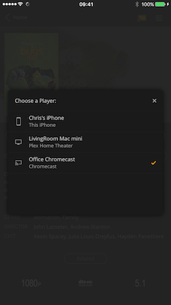 chromecast for mac, plex