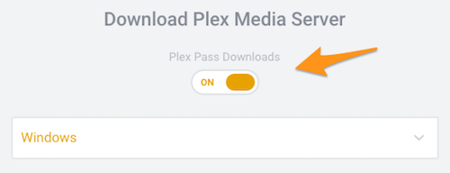 versions of plex media player