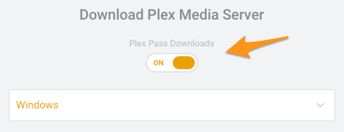 plex update