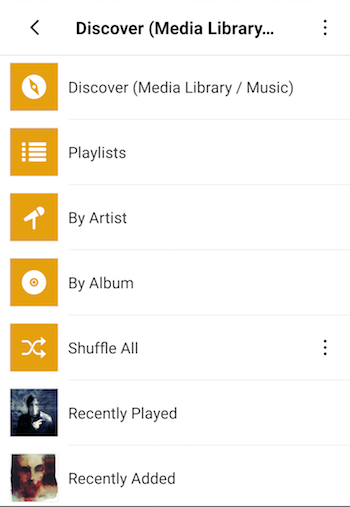 Play music, find songs, and discover artists