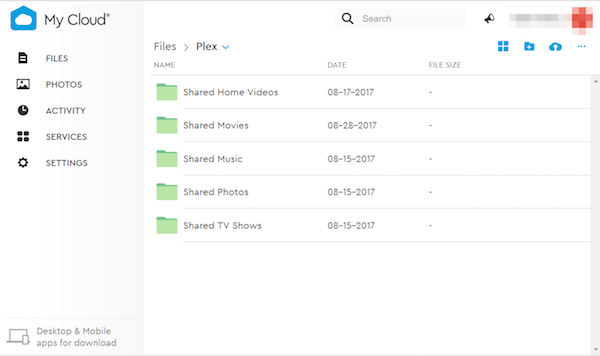 how to update plex media server on wd my cloud