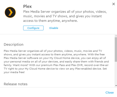 my cloud home plex remote access