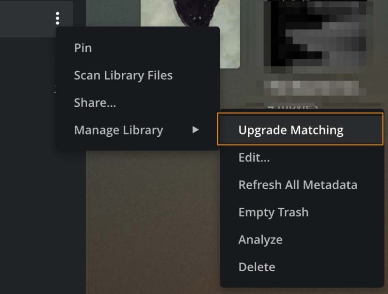 Upgrading an Old Movie Library to Use the Plex Movie Agent | Plex Support