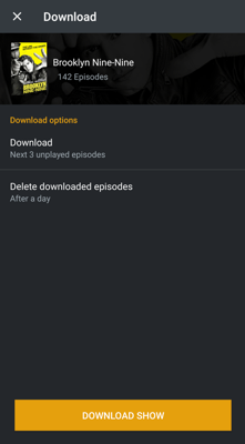 plex media server download for android