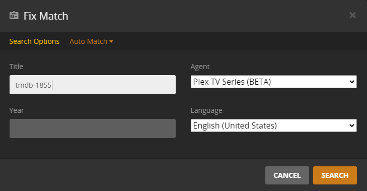 plex media server not showing library