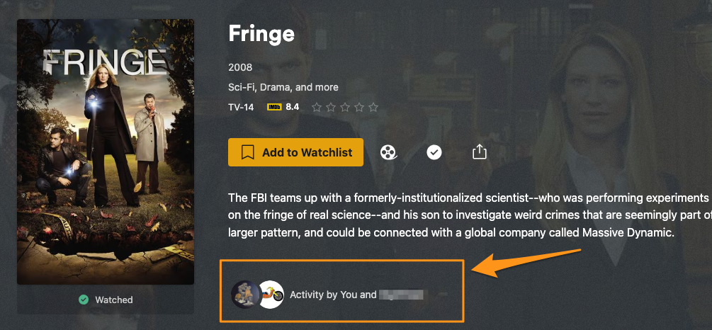 Example of Item Activities